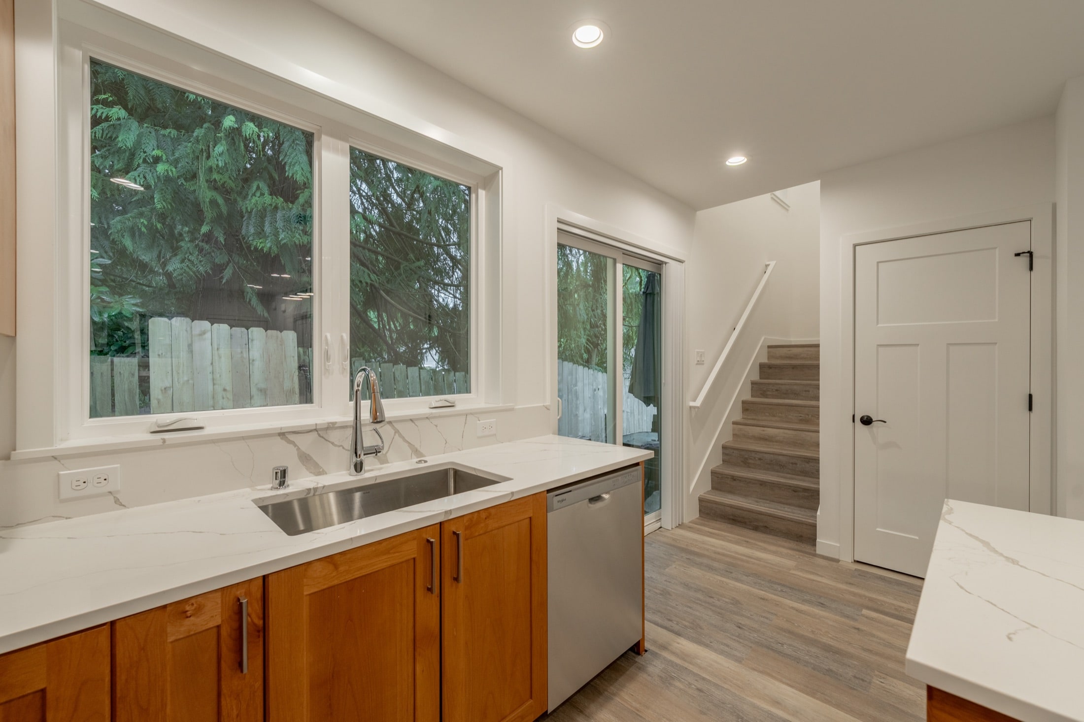 Move-in-ready kitchen inside a rentable ADU built by DIGS Construction in the Seattle area