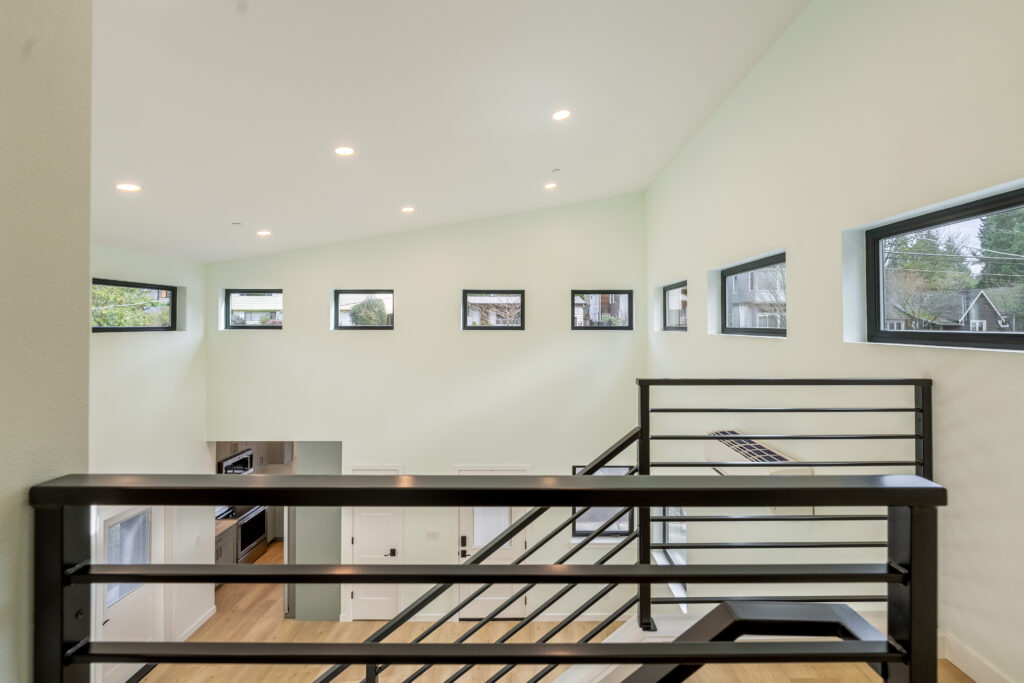 Windows Detached ADU Upstairs Railings